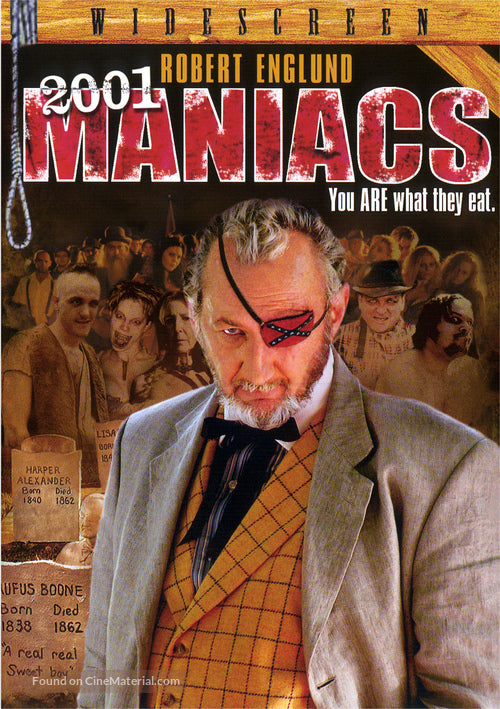 Pixel Demon 2001 Maniacs Movie Poster A2 Size
