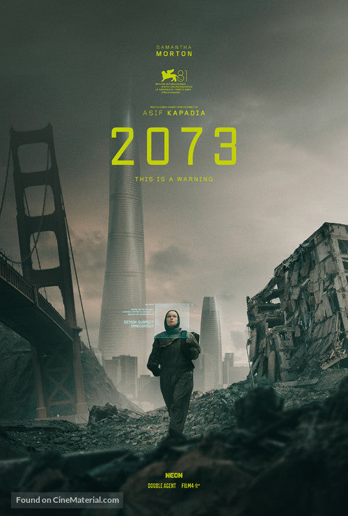 2073 Movie Poster A2 Size