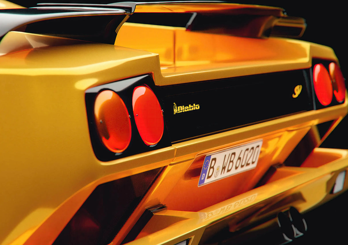Fast Car Supercar Design 22 A2 Size Posters-Pixel Demon