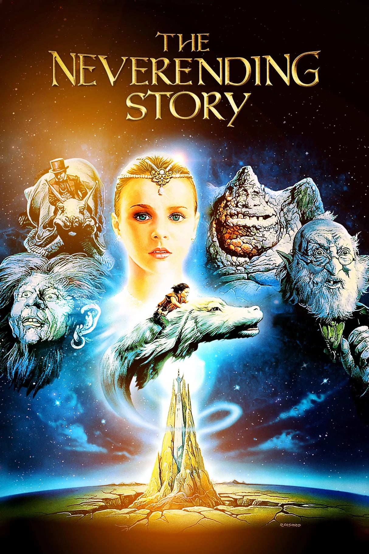 The Neverending Story A2 Size Movie Poster-Pixel Demon
