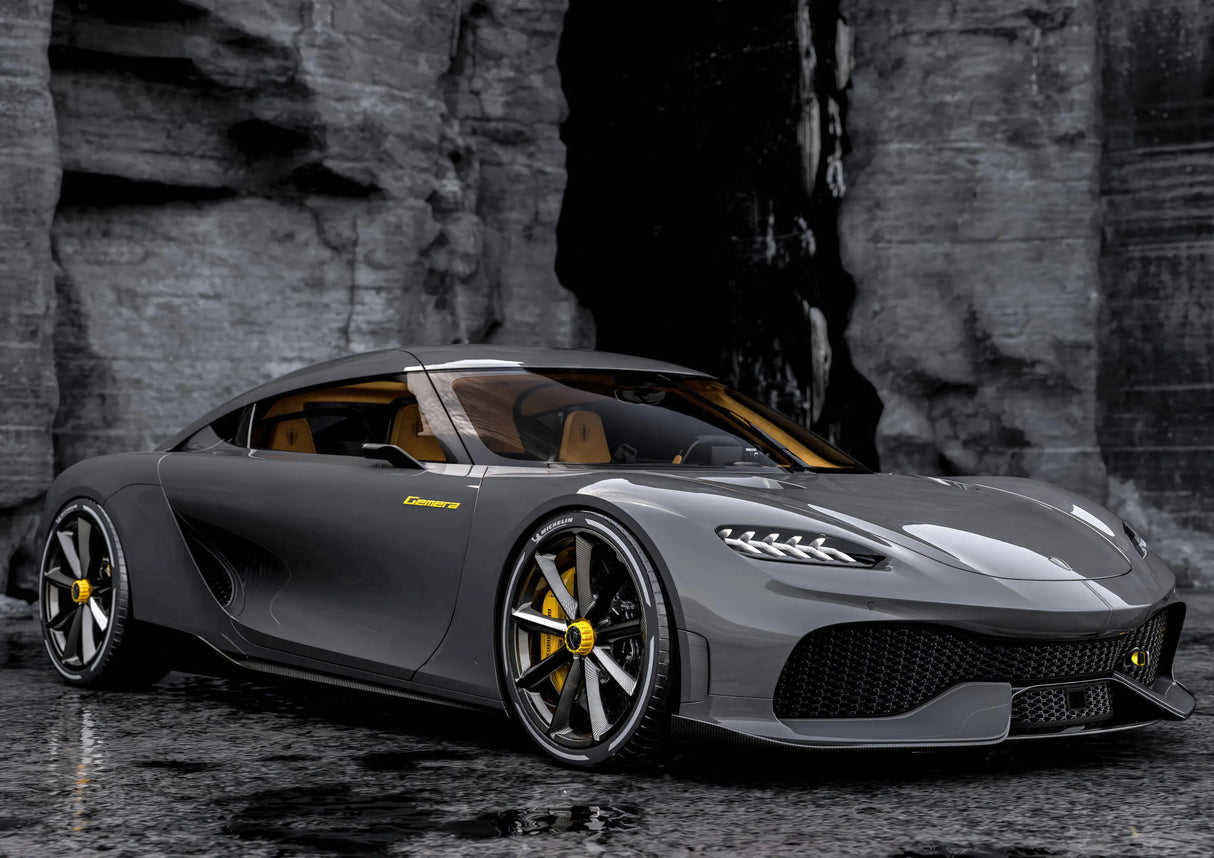 Fast Car Supercar Design 32 A2 Size Posters-Pixel Demon