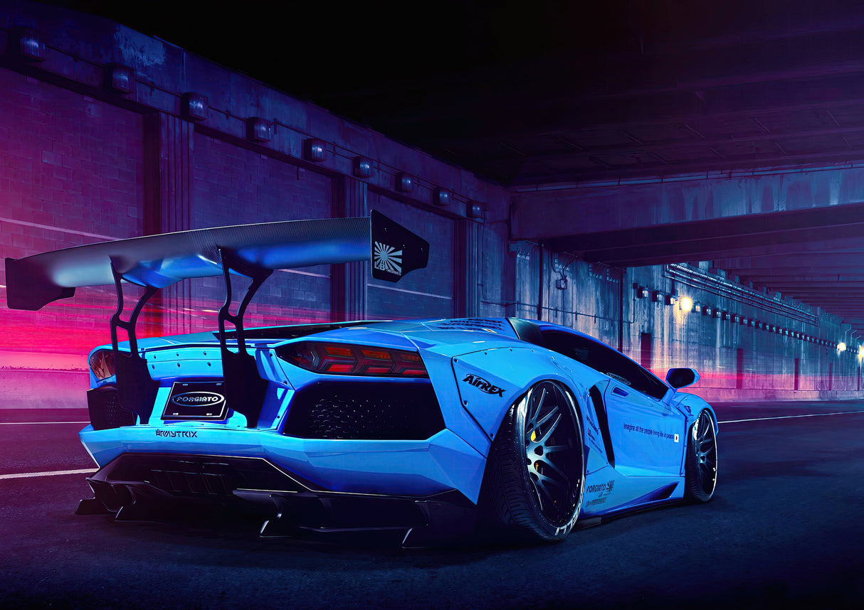 Fast Car Supercar Design 36 A2 Size Posters-Pixel Demon