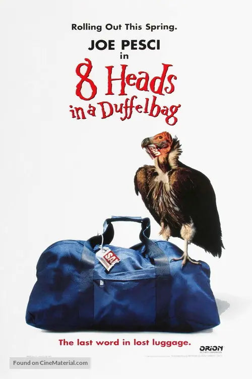 Pixel Demon 8 Heads in a Duffel Bag Movie Poster A2 Size