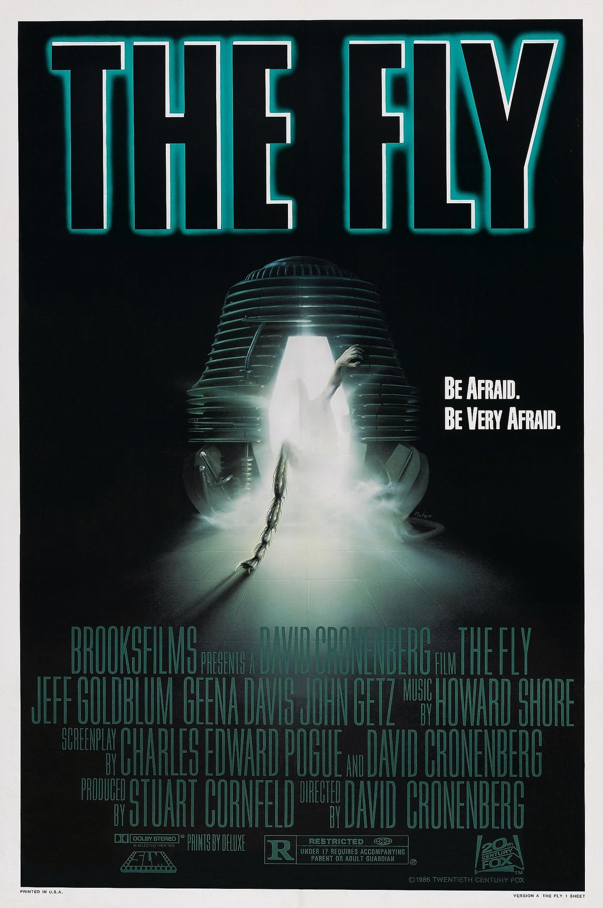 The Fly A2 Size Movie Poster-Pixel Demon