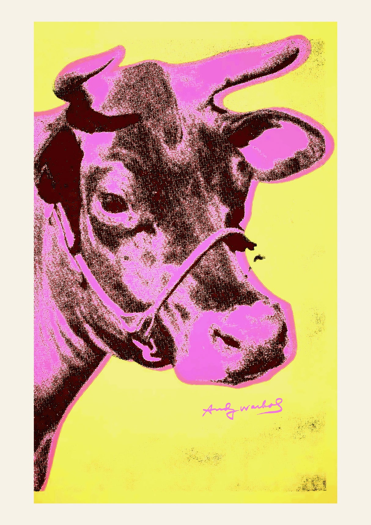 Andy Warhol Cow A2 Size Posters-Pixel Demon