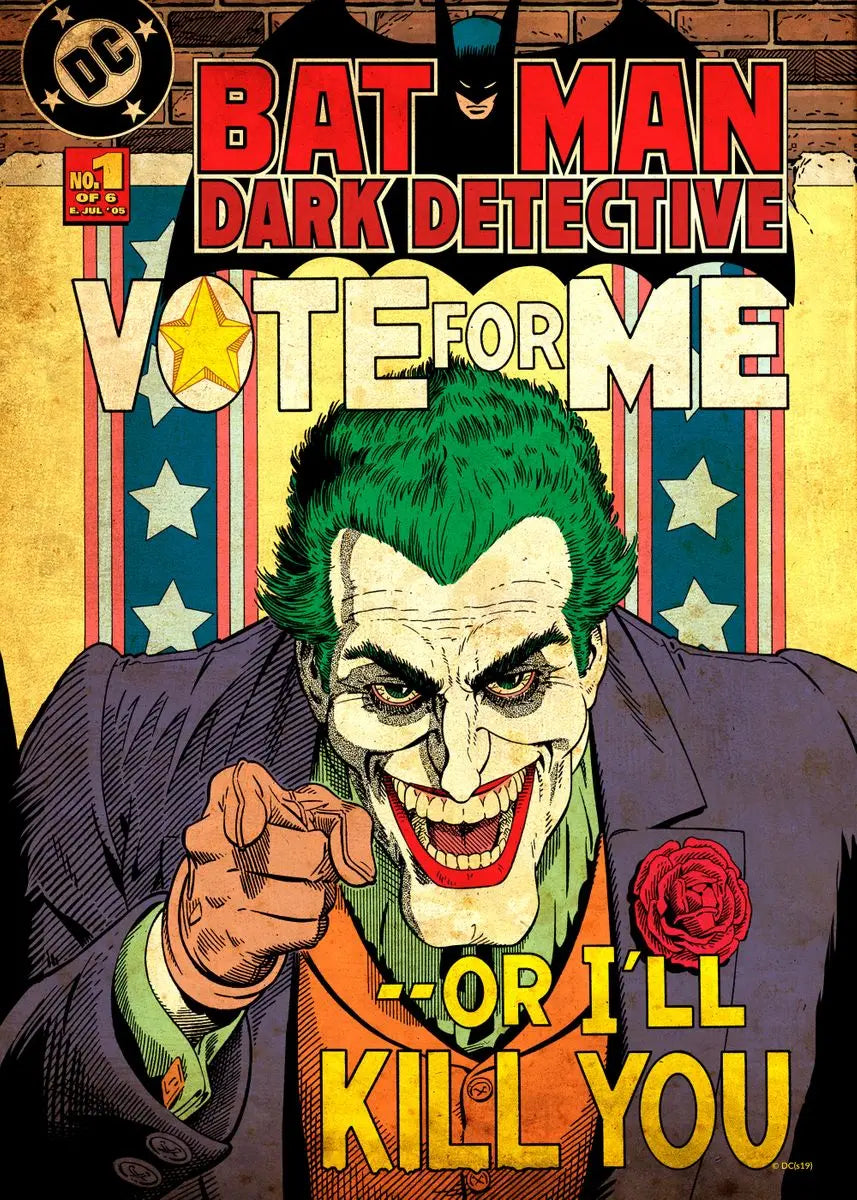DC Comic Covers Wall Art Option 10 A2 Size Posters-Pixel Demon