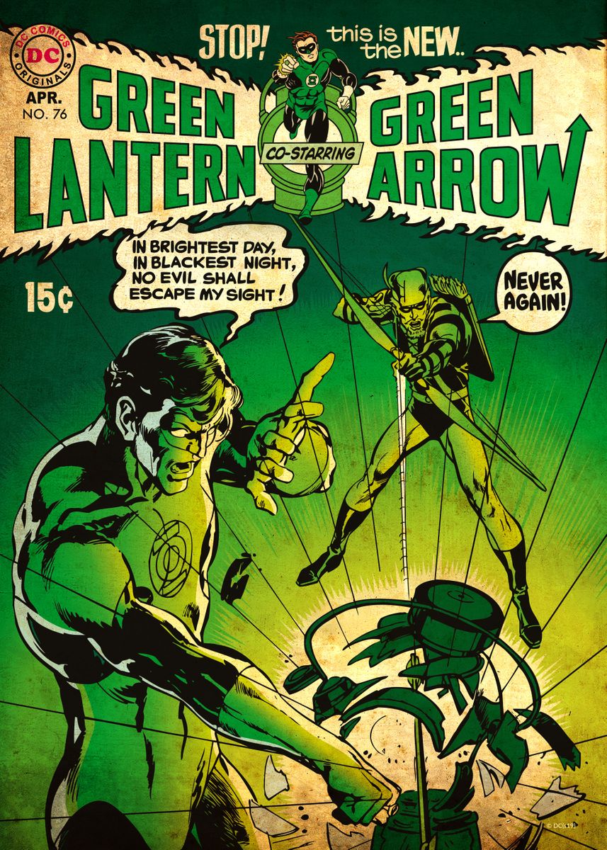 DC Comic Covers Wall Art Option 13  A2 Size Posters-Pixel Demon