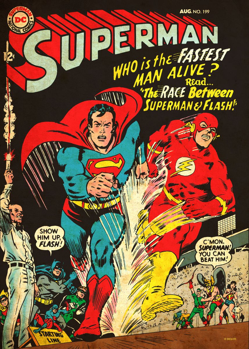 DC Comic Covers Wall Art Option 16  A2 Size Posters-Pixel Demon