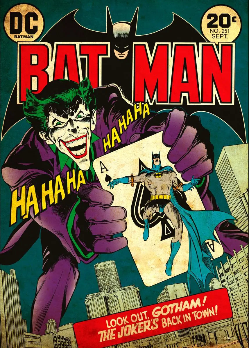 DC Comic Covers Wall Art Option 3 A2 Size Posters-Pixel Demon