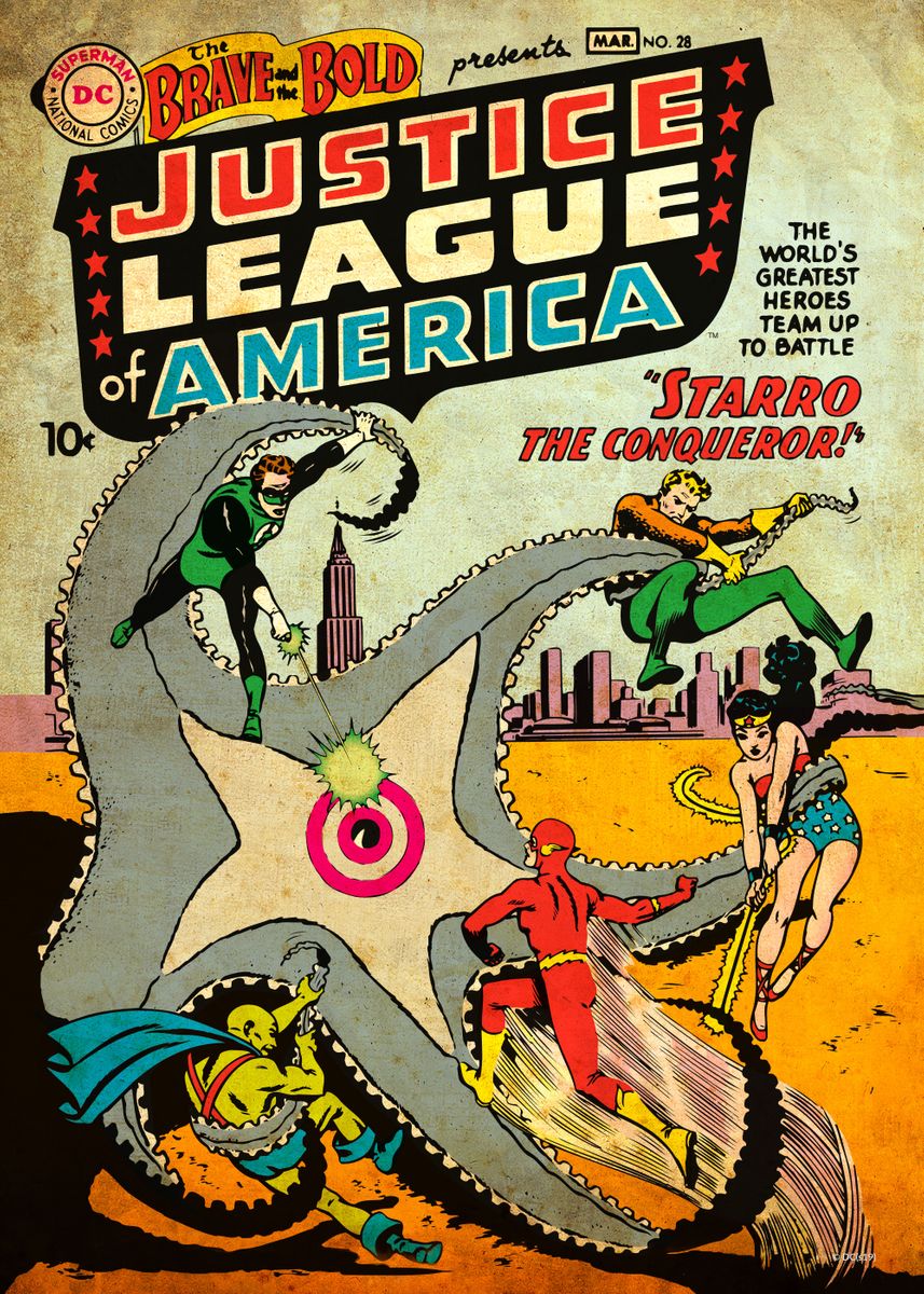 DC Comic Cover Option 4 A2 Size Posters-Pixel Demon