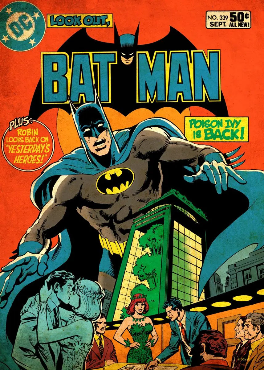 DC Comic Covers Wall Art Option 9 A2 Size Posters-Pixel Demon
