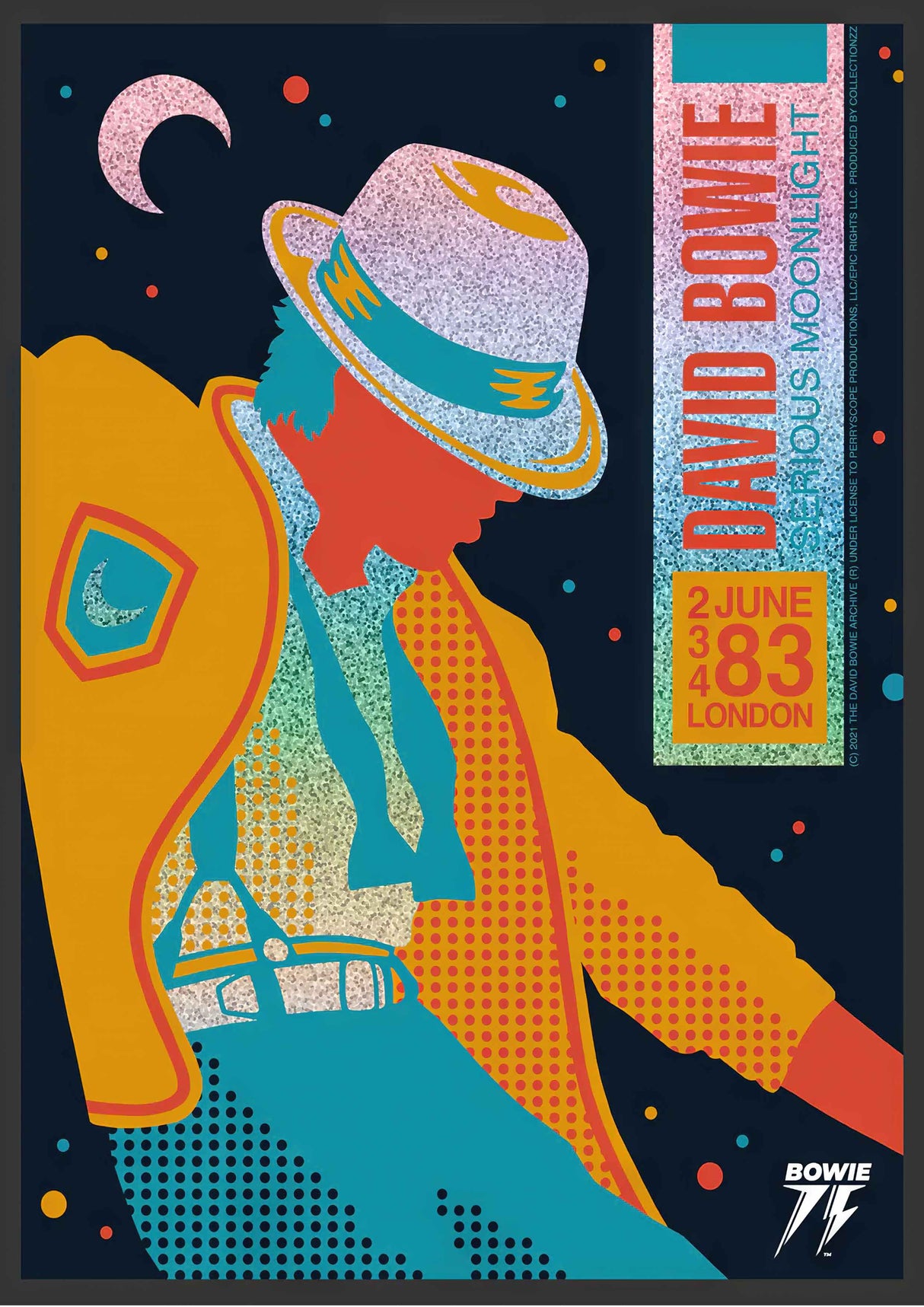 David Bowie 2 Vintage Gig A2 Size Posters-Pixel Demon