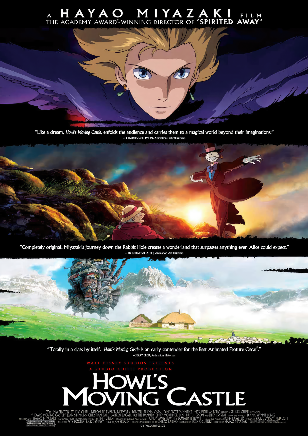 Anime Howl's Moving Castle A2 Size Posters-Pixel Demon