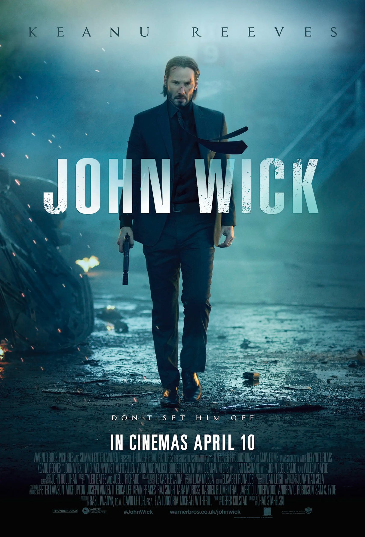 John Wick Design 6 A2 Size Movie Poster-Pixel Demon