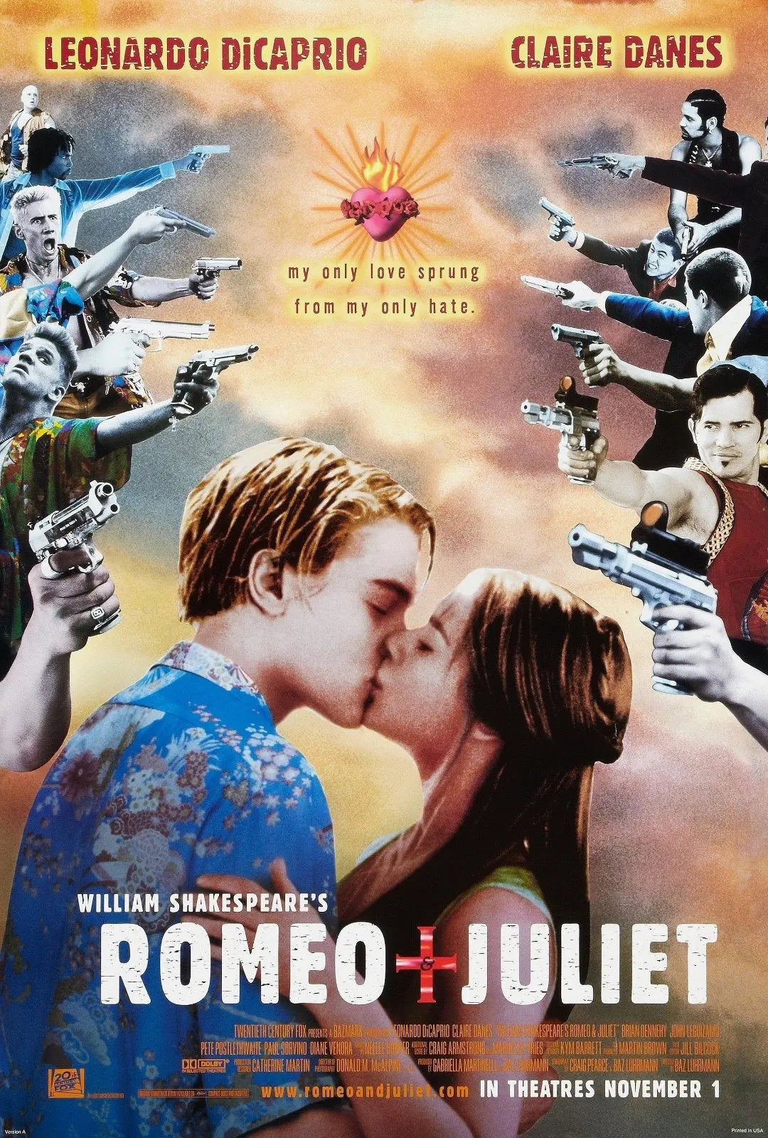 Romeo & Juliet A2 Size Movie Poster-Pixel Demon