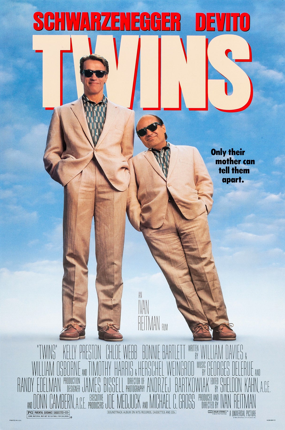Twins A2 Size Movie Poster-Pixel Demon