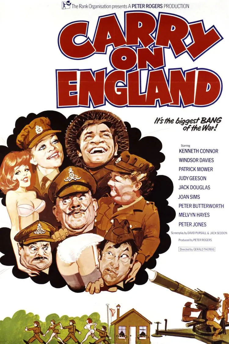 Carry On England A2 Size Movie Poster-Pixel Demon