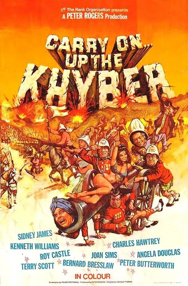 Carry On Up The Khyber A2 Size Movie Poster-Pixel Demon