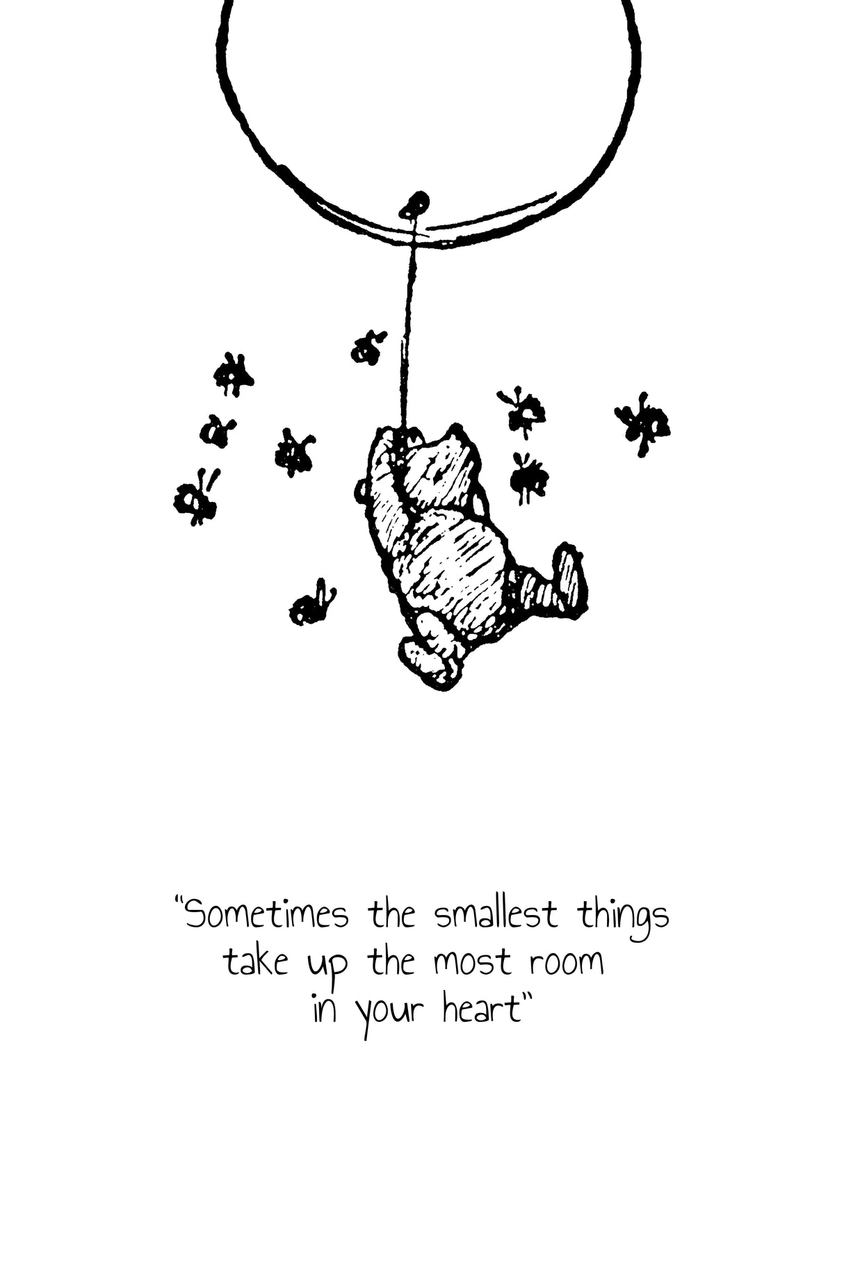 Winnie The Pooh Nursery Wall Art Style 2 A2 Size Posters-Pixel Demon