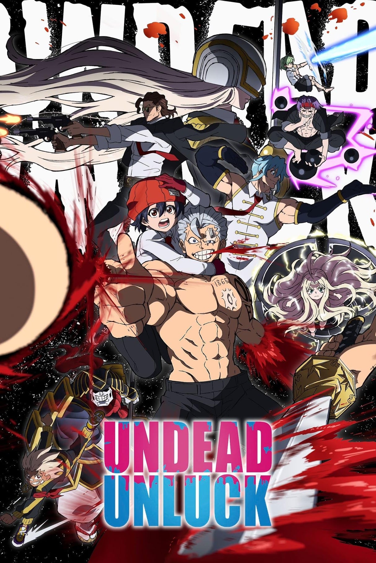 Undead Unluck Anime A2 Size Posters-Pixel Demon