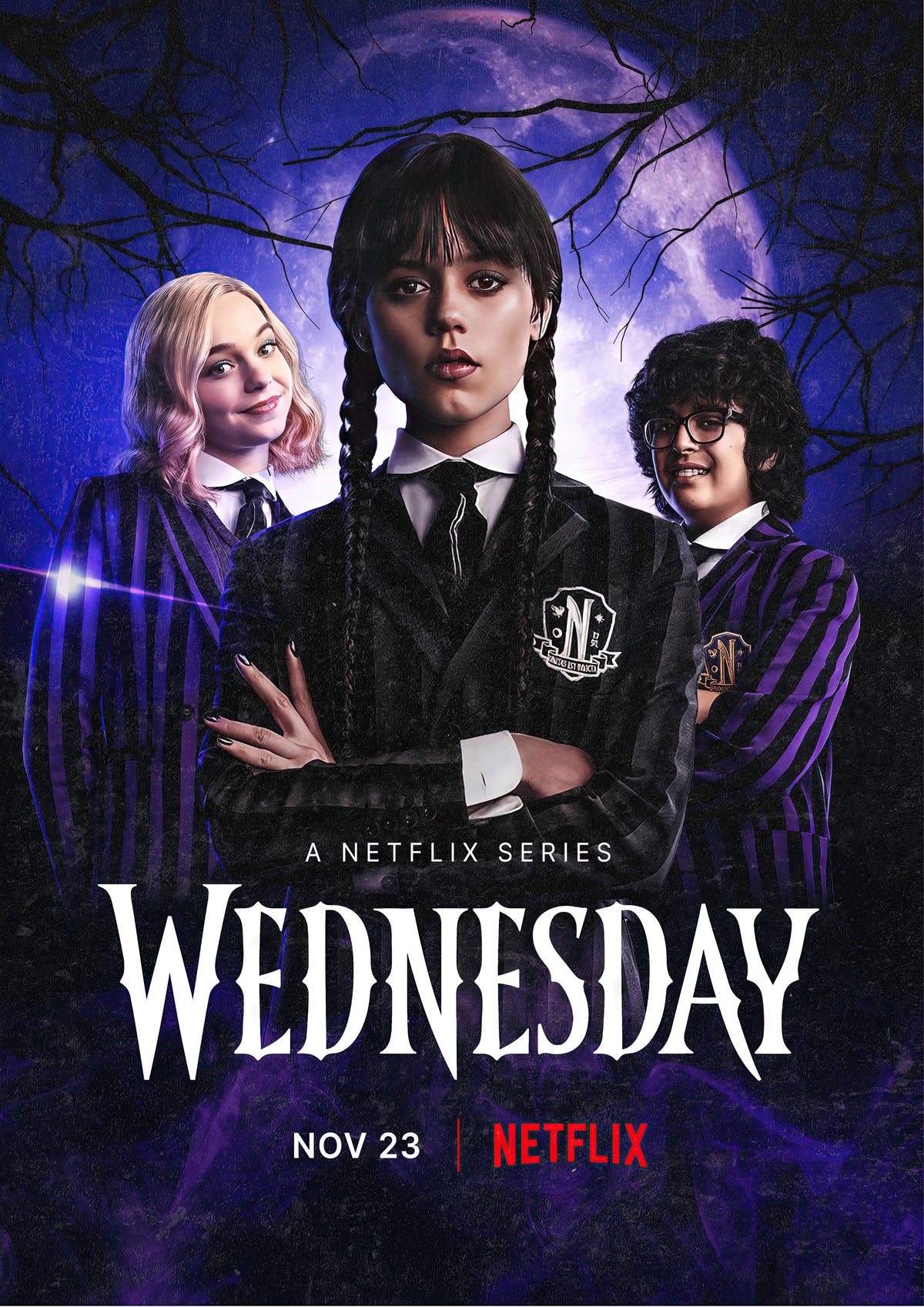 Wednesday Design 1 A2 Size Posters-Pixel Demon