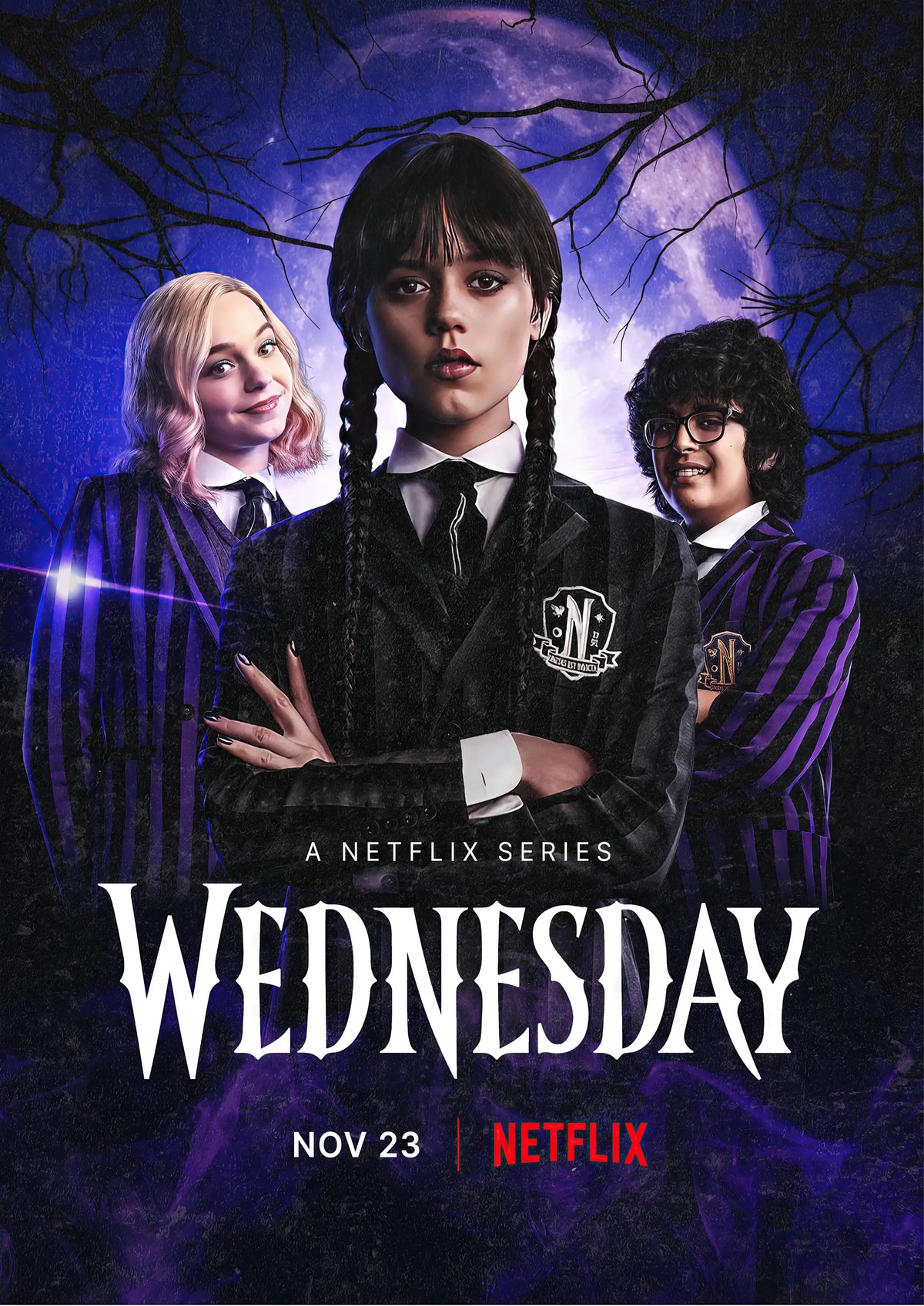 Wednesday Design 1 A2 Size Posters-Pixel Demon