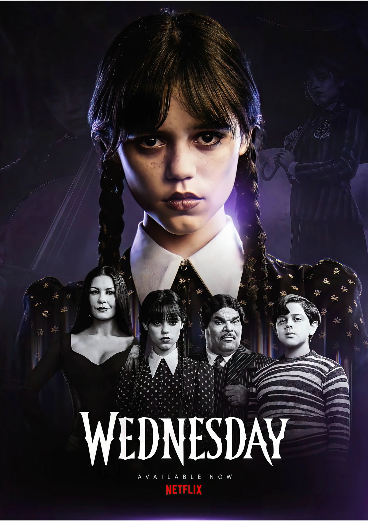 Wednesday Design 17 A2 Size Posters-Pixel Demon