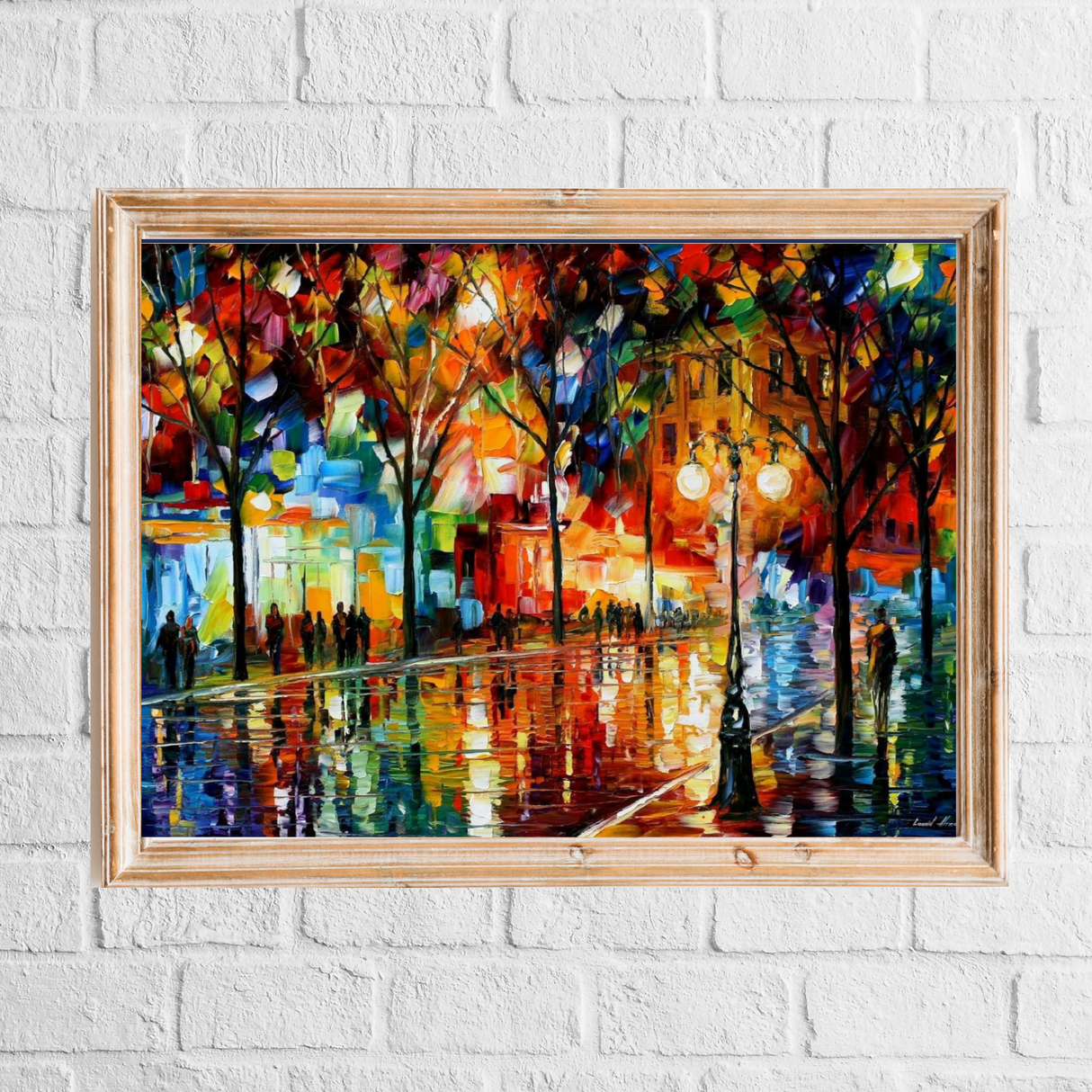 Leonid Afremov Style 2 A2 Size Posters-Pixel Demon