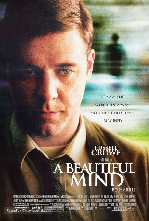 A Beautiful Mind A2 Movie Poster-Pixel Demon