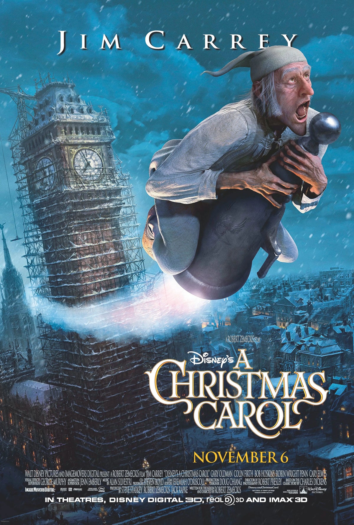A Christmas Carol A2 Size Movie Poster-Pixel Demon
