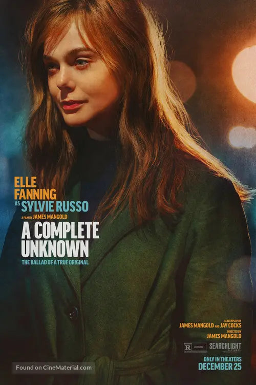 A Complete Unknown Movie Poster A2 Size Version 5