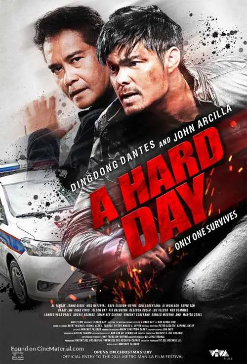 Pixel Demon A Hard Day Movie Poster A2 Size