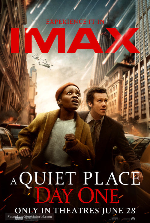 A Quiet Place: Day One Cinema Movie Poster A2 Size Version 4