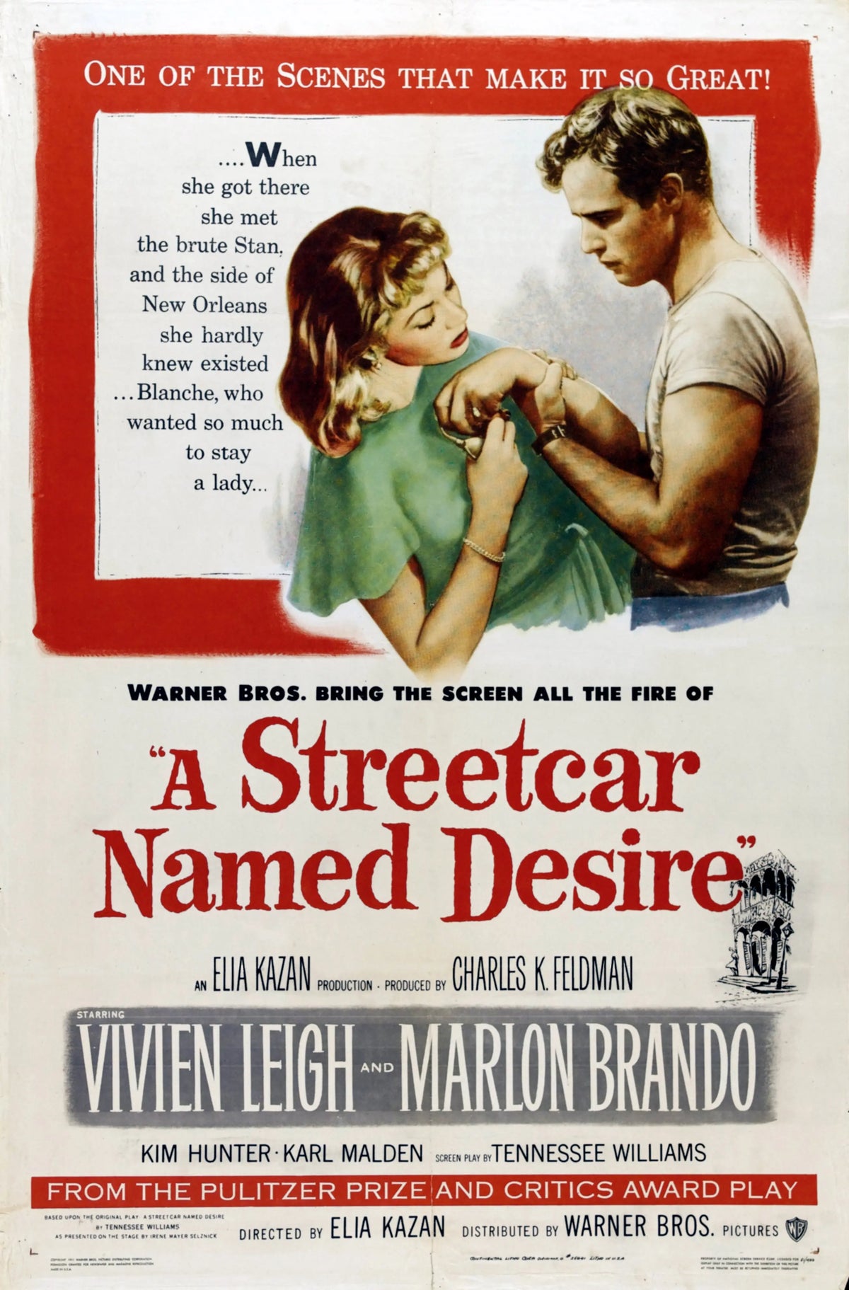 A Streetcar Named Desire A2 Size Movie Poster-Pixel Demon