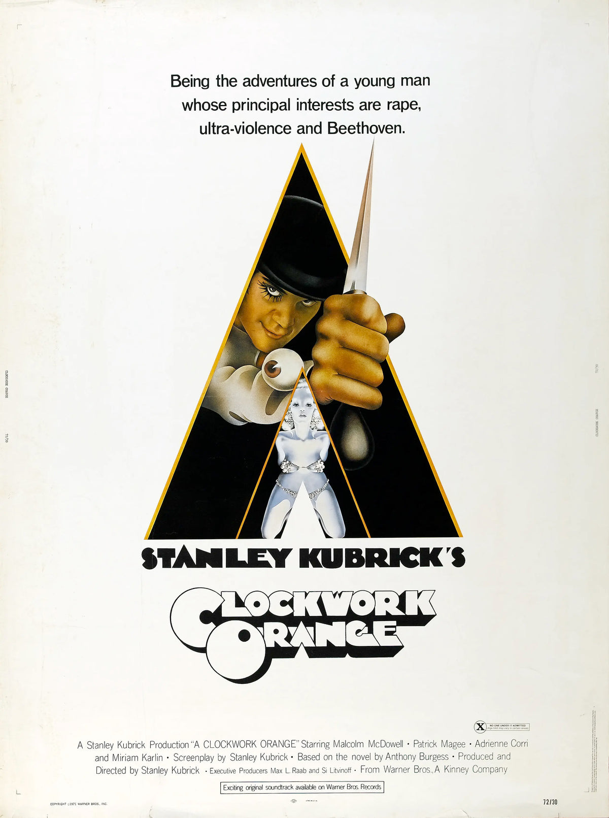 A Clockwork Orange A2 Size Movie Poster-Pixel Demon