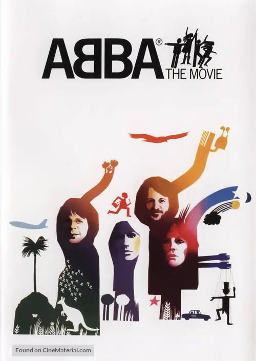 Pixel Demon ABBA: The Movie Movie Poster A2 Size