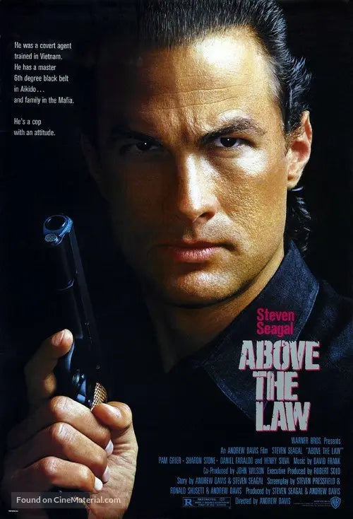 Above the Law Cinema Movie Poster A2 Size