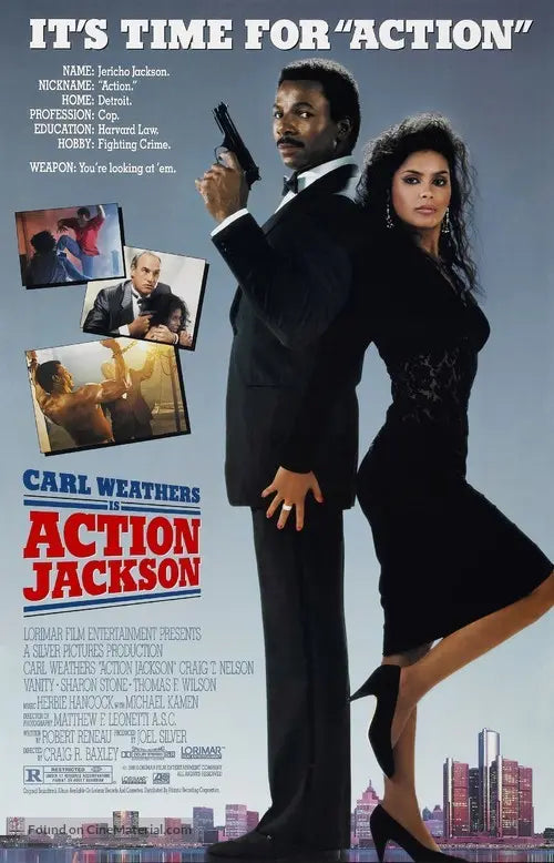Pixel Demon Action Jackson Movie Poster A2 Size