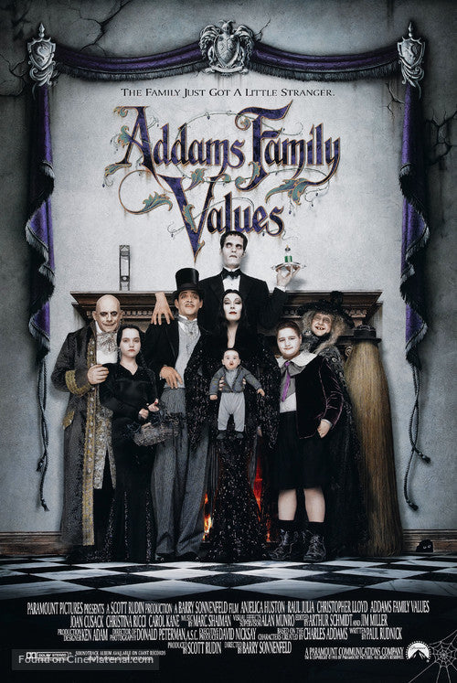 Addams Family Values A2 Movie Poster-Pixel Demon
