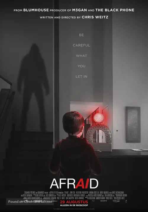 Afraid Cinema Movie Poster A2 Size