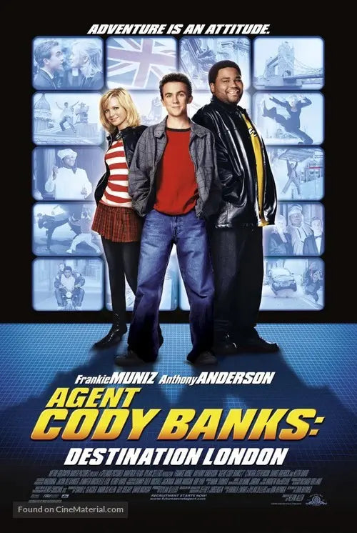 Pixel Demon Agent Cody Banks 2: Destination London Movie Poster A2 Size