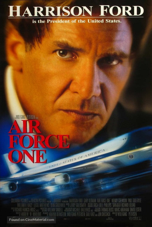 Air Force One A2 Movie Poster-Pixel Demon