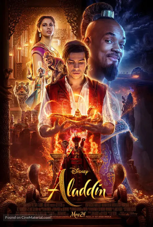 Aladdin A2 Movie Poster-Pixel Demon