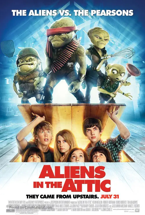 Aliens in the Attic Cinema Movie Poster A2 Size