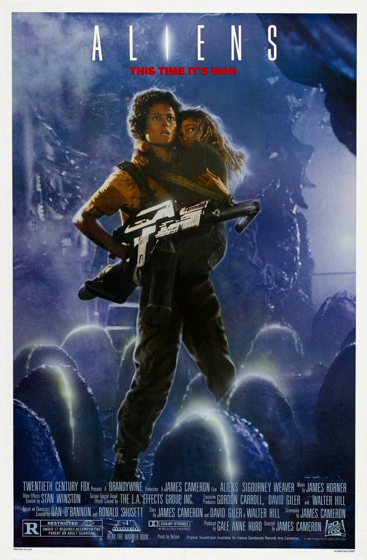 Aliens A2 Size Movie Poster-Pixel Demon