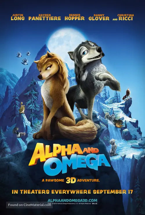 Pixel Demon Alpha and Omega Movie Poster A2 Size