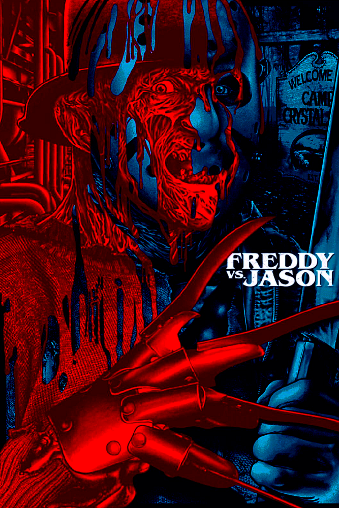 Freddy Kruger Alternative 3 A2 Size Posters-Pixel Demon