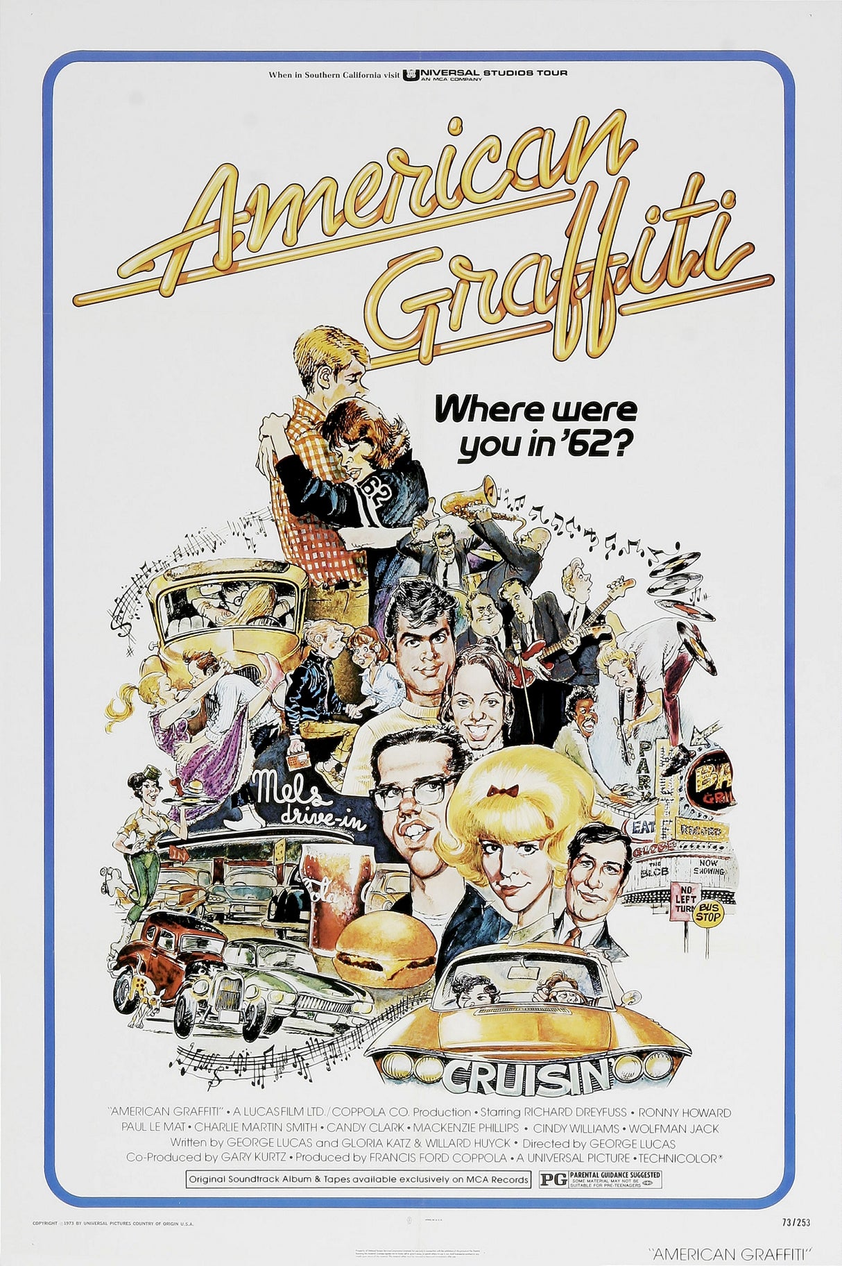 American Graffiti A2 Size Movie Poster-Pixel Demon