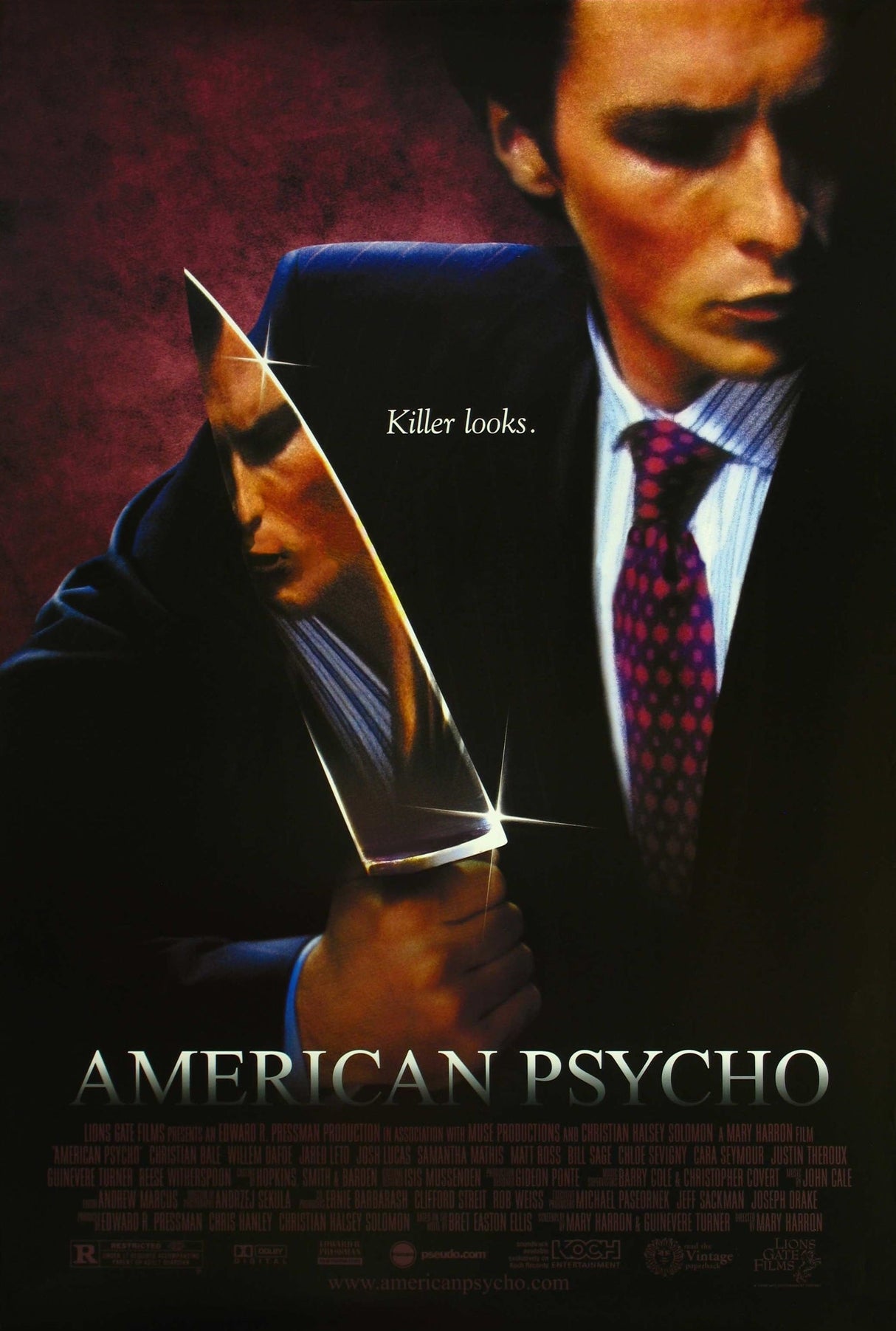 American Psycho A2 Size Movie Poster-Pixel Demon