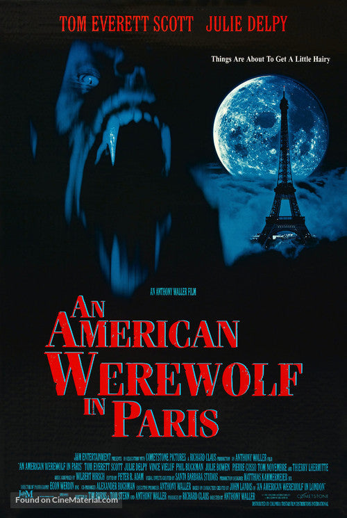 Pixel Demon An American Werewolf in Paris Movie Poster A2 Size